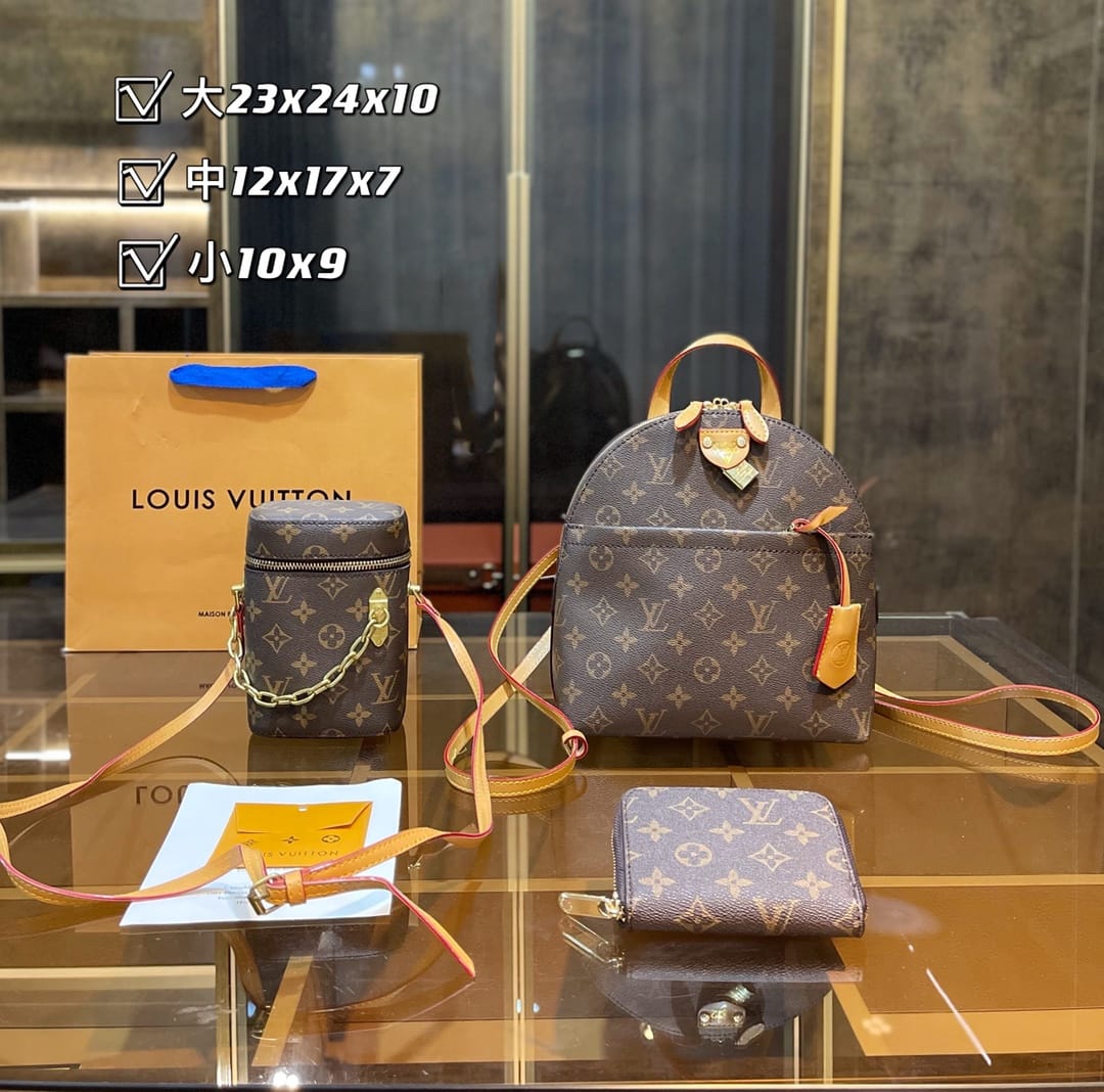 Louis Vuitton Moon Backpack Handbag Sets