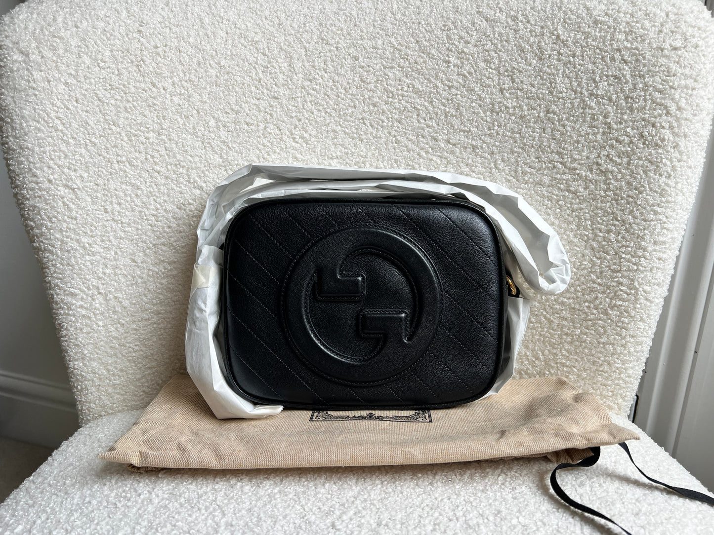 Gucci Black Small Blondie Shoulder Bag (RRP £1380)