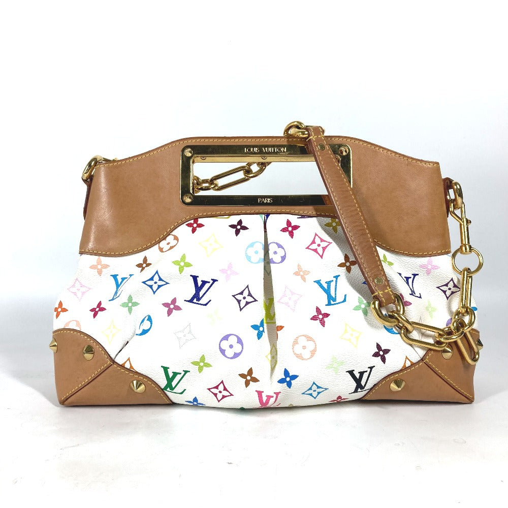 LOUIS VUITTON Handbag M40255 Monogram multicolor canvas white Monogram multicolor Judy MM