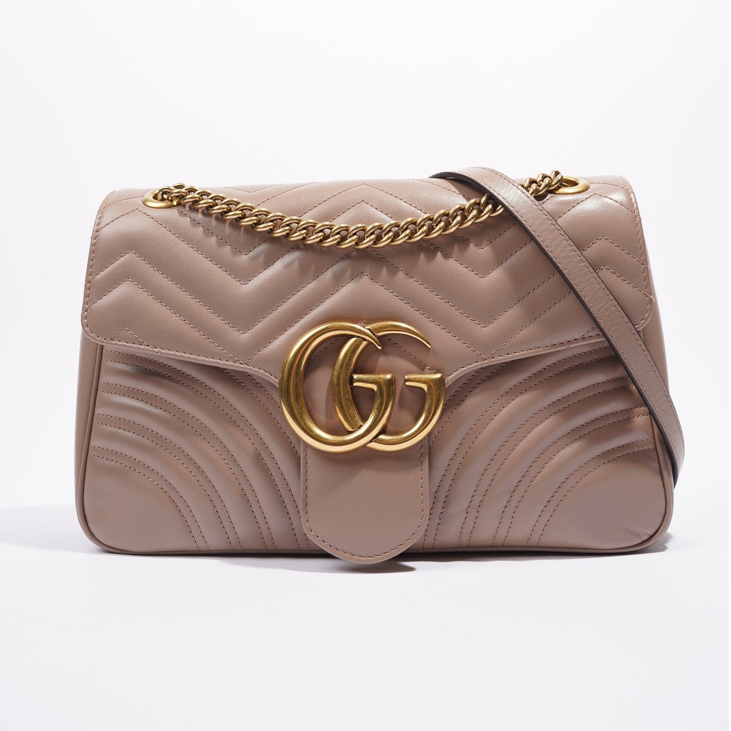 Gucci Marmont GG Bag Dusk Leather Medium