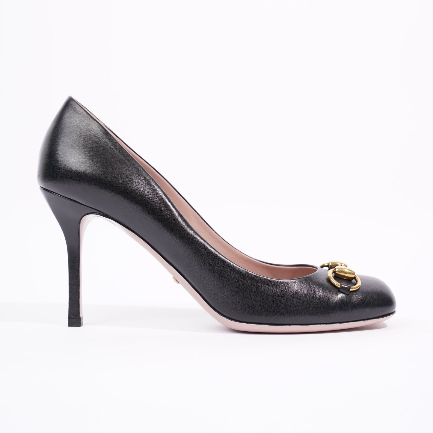 Gucci Womens Horsebit Pump Black / Gold EU 40.5 / UK 7.5