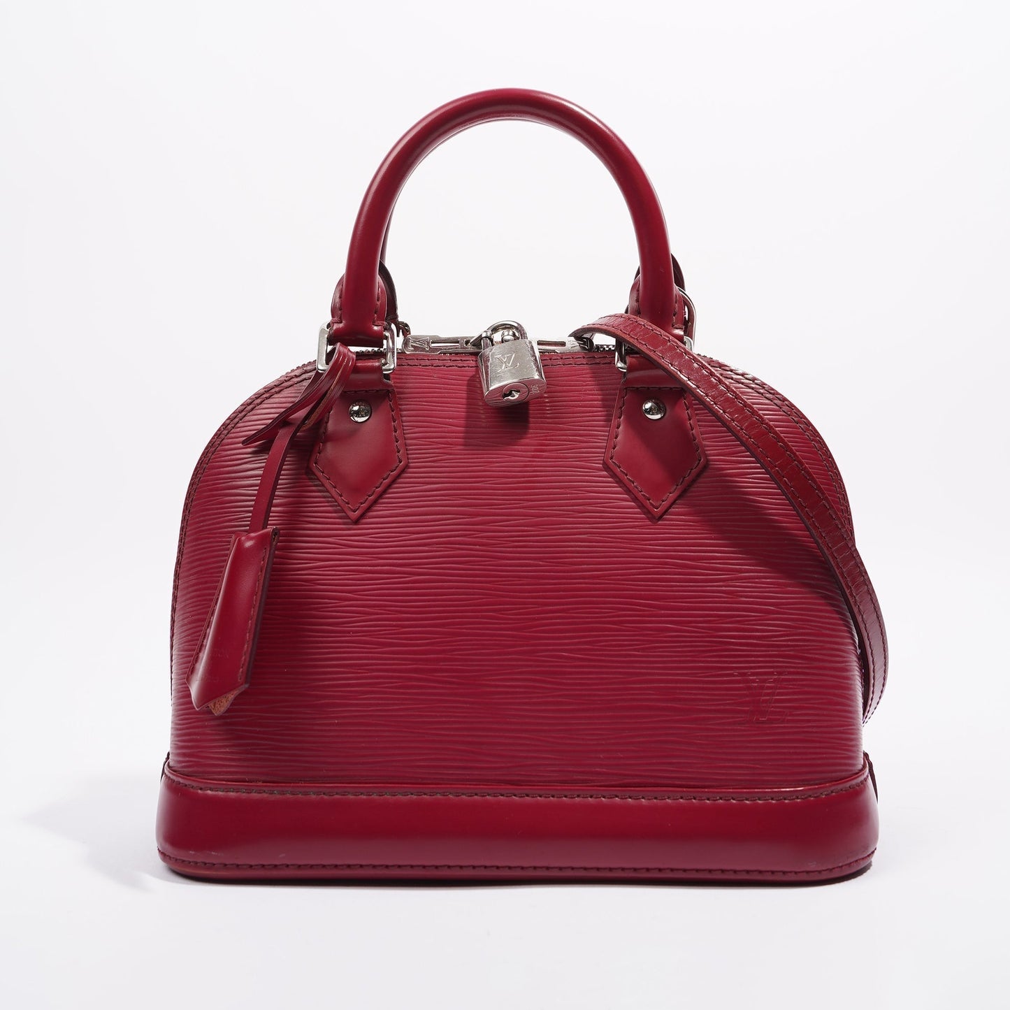 Louis Vuitton Alma Raspberry Epi Leather BB