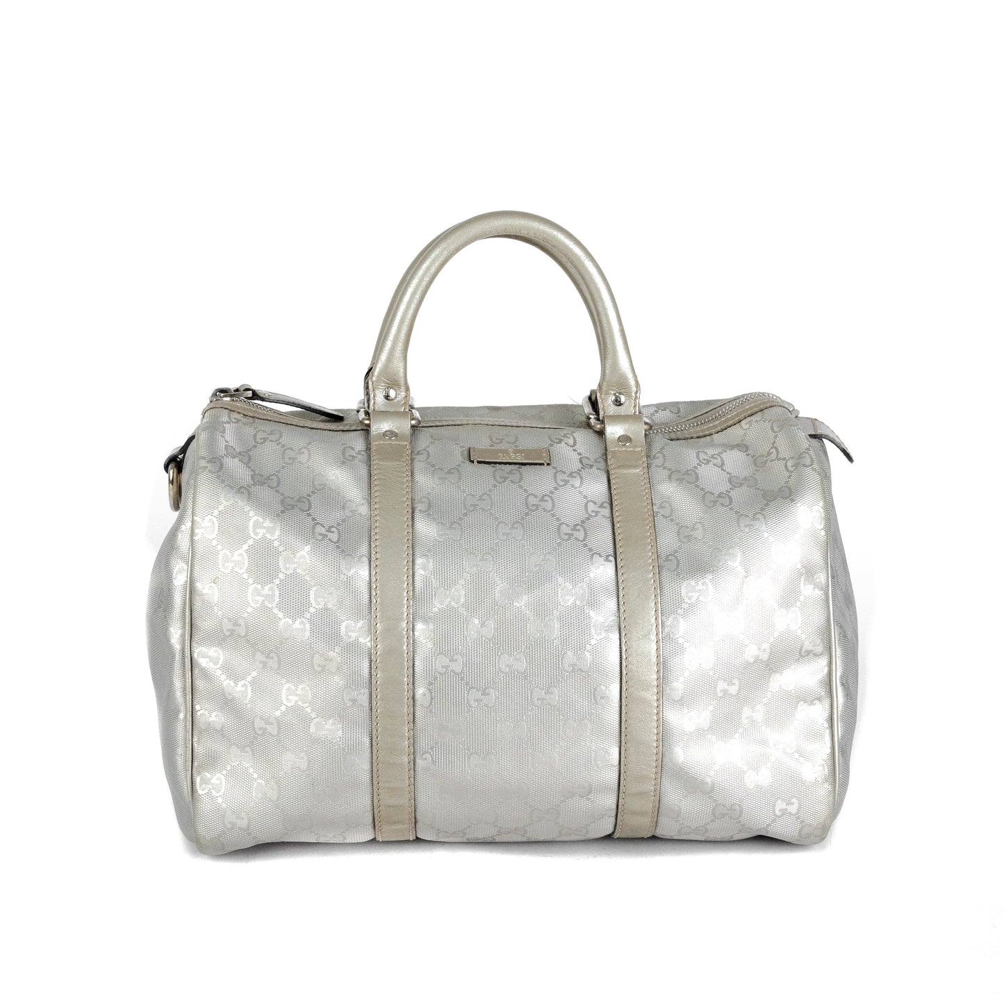 Gucci Boston Bag Silver