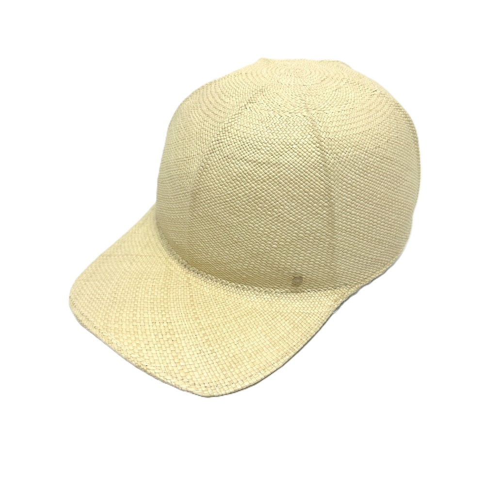HERMES cap Cotton, Viscose beige Panama Brisa Newsboy Cap Riley unisex(Unisex) 58 Used