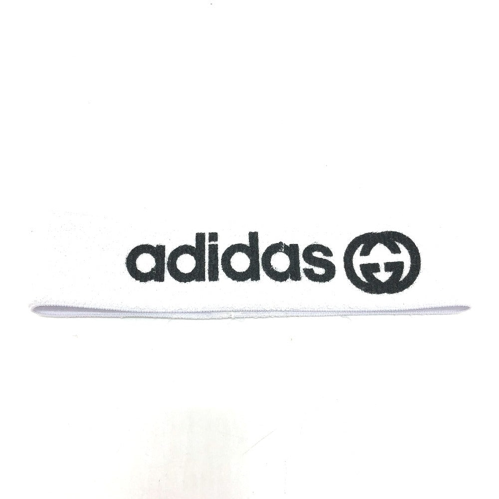 GUCCI hair accessory 703594 polyester white logo Adidas adidas collaboration Women M Used