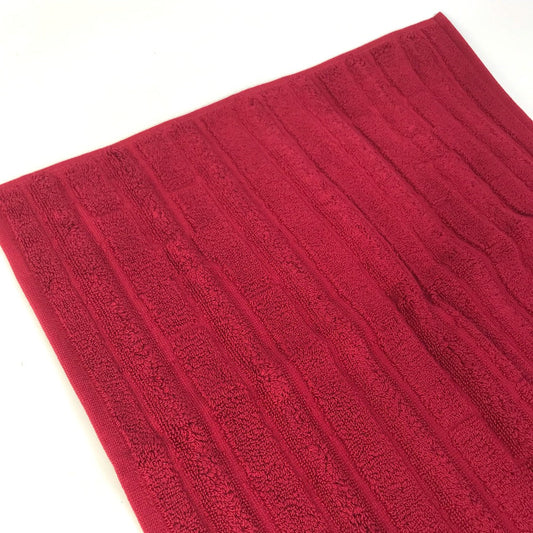 HERMES towel 101300M-09 cotton Red H logo labyrinth