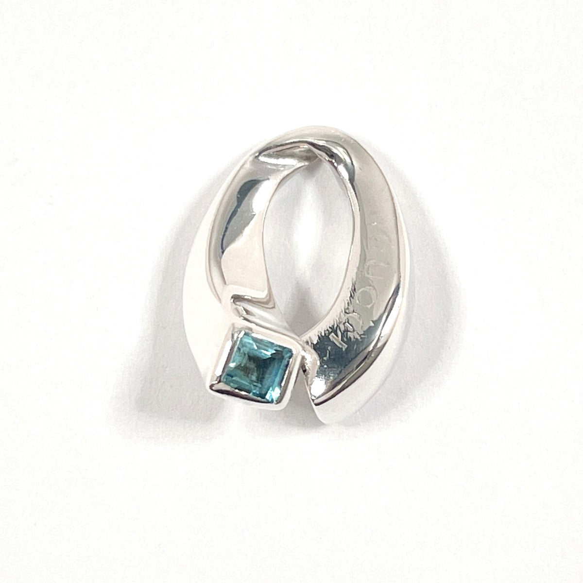 GUCCI Pendant top Silver925 , Blue Topaz Silver