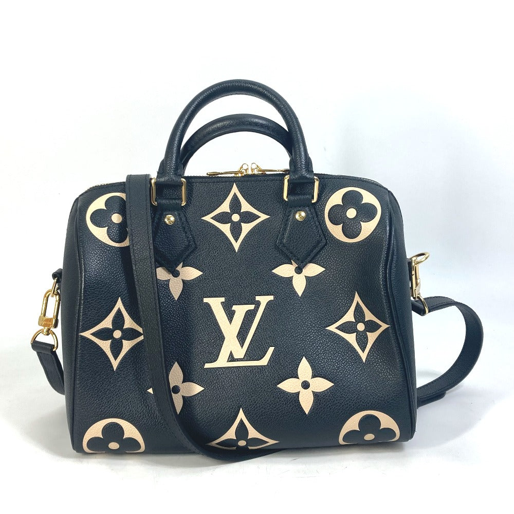 LOUIS VUITTON Boston Duffel bag M58947 Monogram Ann Platt Leather black Monogram Ann Platt Speedy bandouliere 25