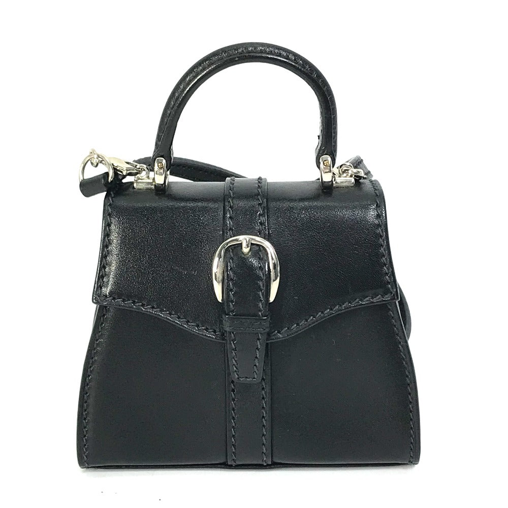 GUCCI Shoulder Bag 007.090.0234 leather black Mini bag Women Used