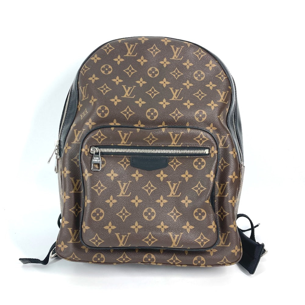LOUIS VUITTON Backpack M45349 Monogram macacer canvas Brown Monogram Macasa Josh mens Used