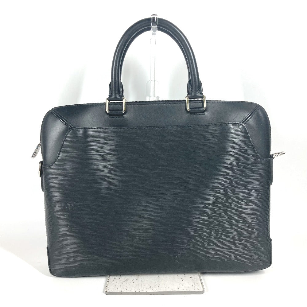 LOUIS VUITTON Business bag M51689 Epi Leather black Epi Oliver mens Used