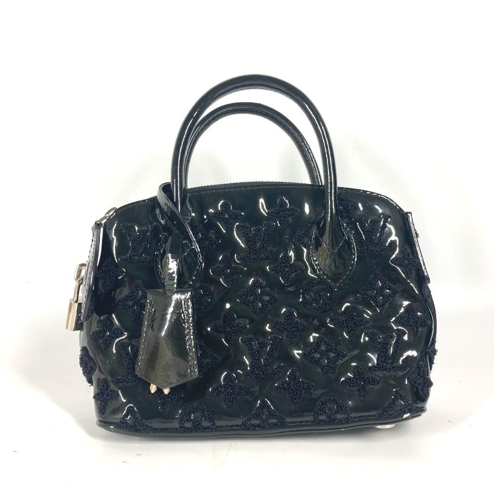 LOUIS VUITTON Handbag M40770 Patent leather black Monogram Vernis LockitBB Booklet