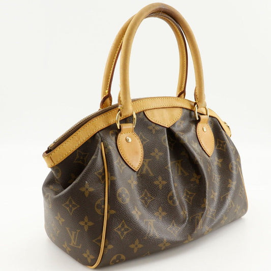 LOUIS VUITTON Handbag M40143 Monogram canvas Brown Tivoli PM Women Used