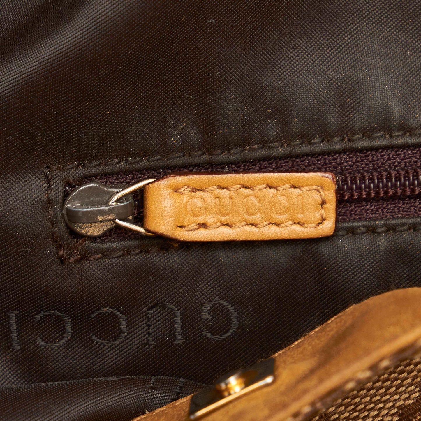 Gucci Bamboo GG Canvas Web Satchel (SHG-GPZYZn)