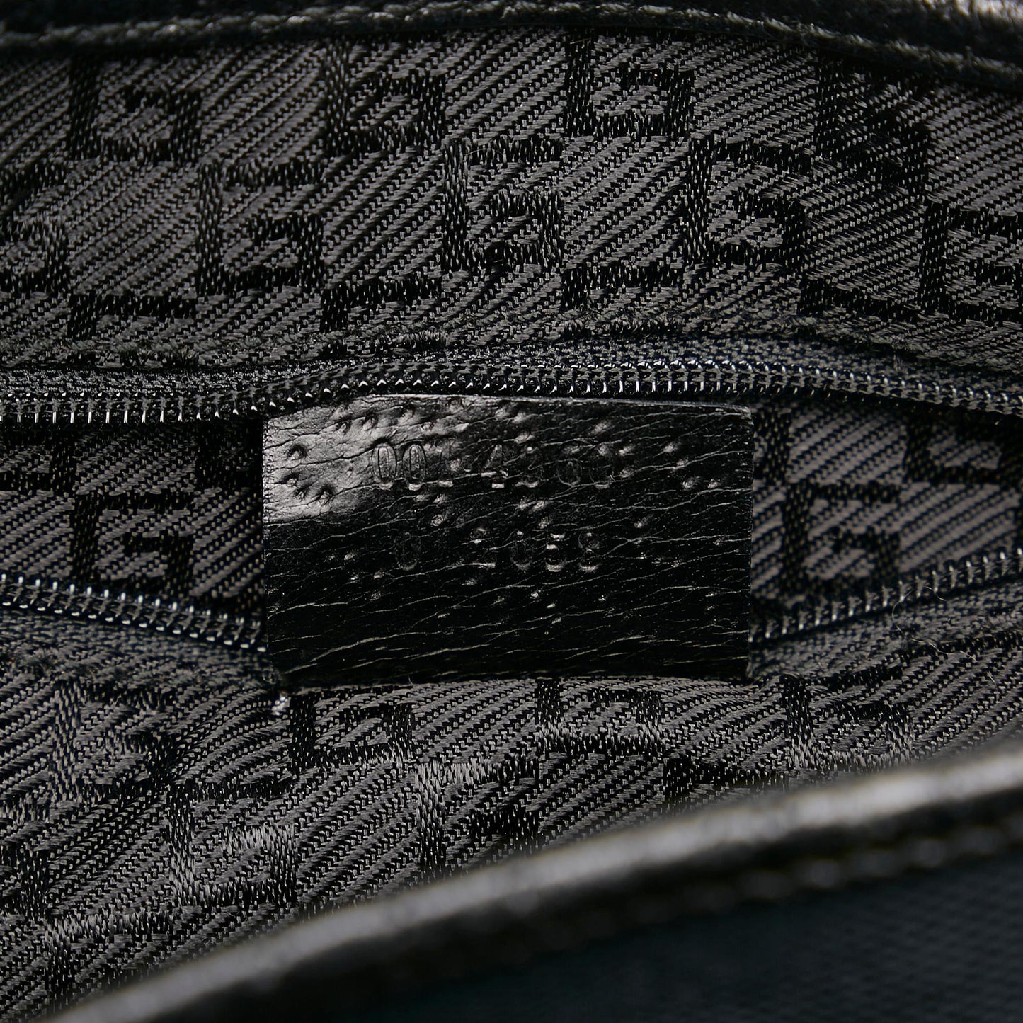 Gucci Bamboo Jackie Canvas Handbag