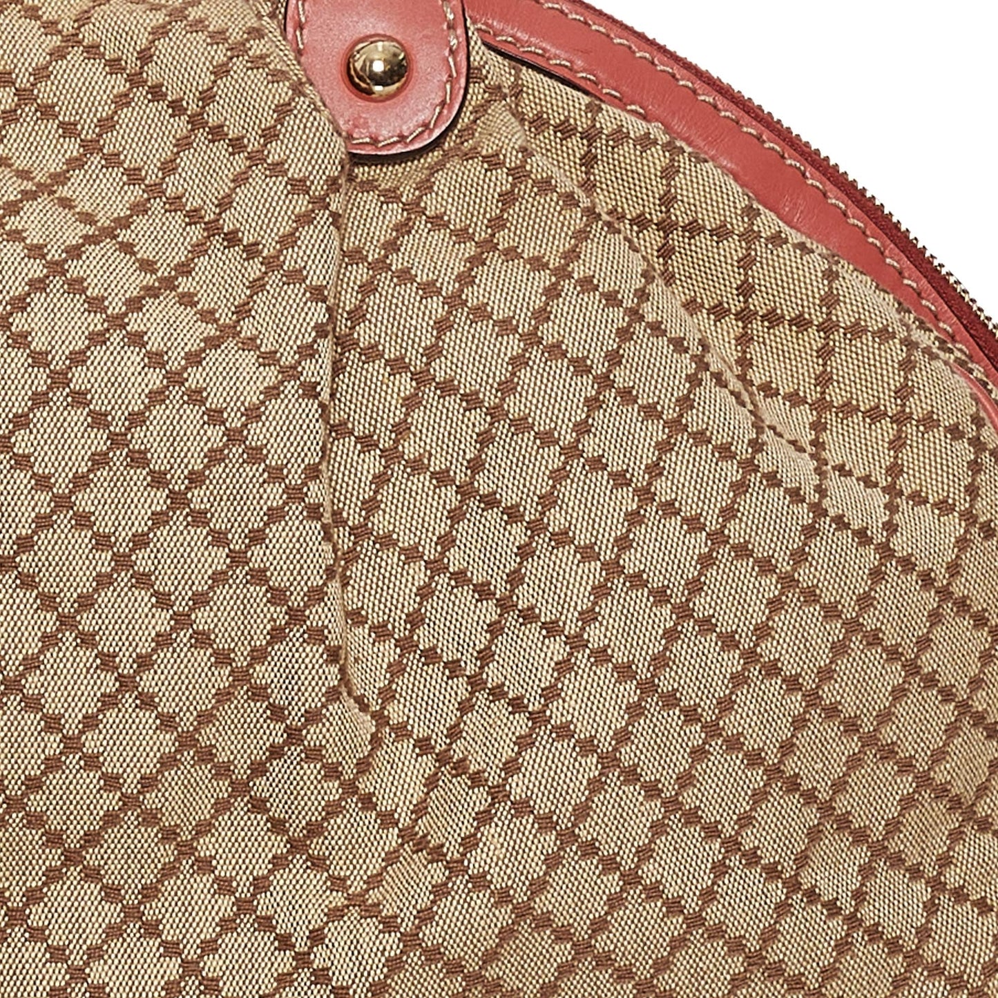 Gucci Diamante Sukey Canvas Handbag