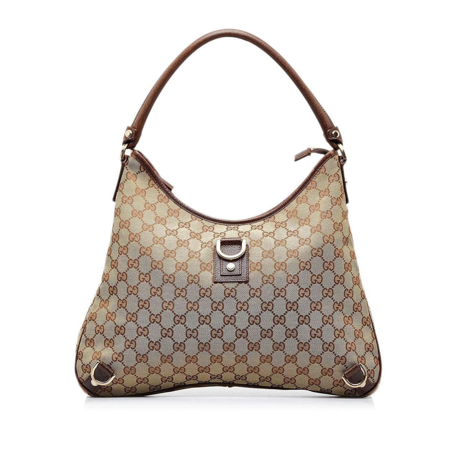 Gucci GG Canvas Abbey D-Ring Shoulder Bag (SHG-DEqq0P)