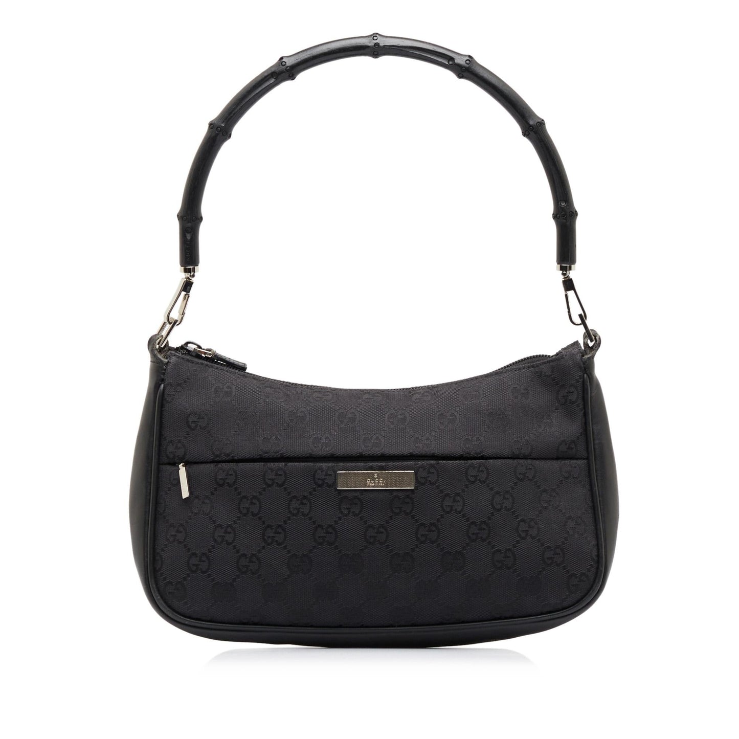 Gucci GG Canvas Bamboo Baguette (SHG-kSjf51)
