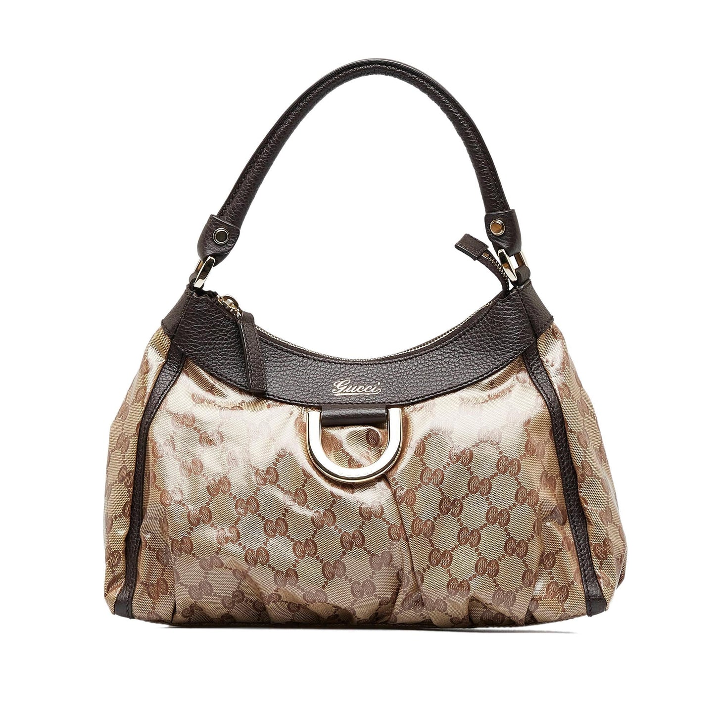 Gucci GG Crystal Abbey D-Ring Shoulder Bag (SHG-qKi7oZ)