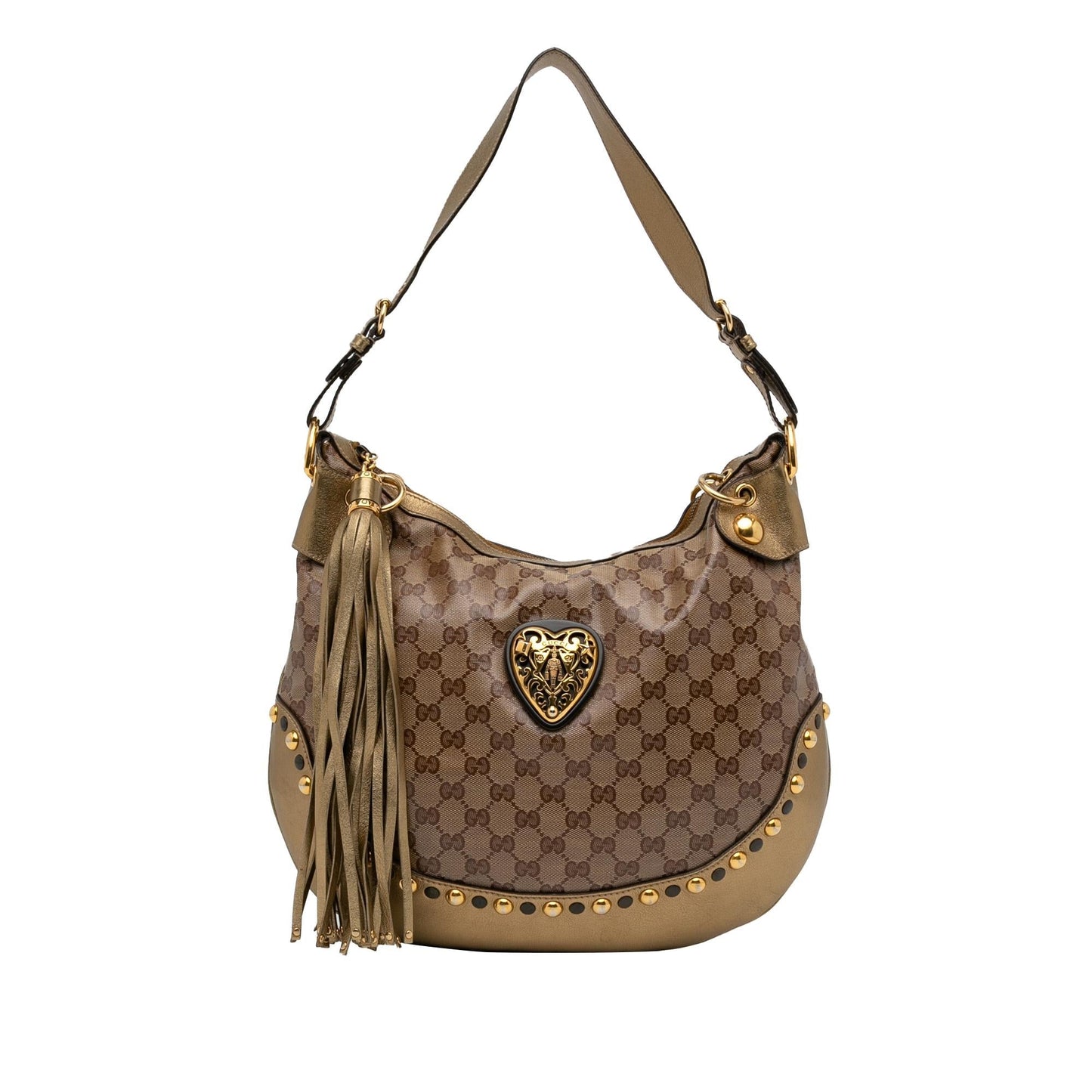 Gucci GG Crystal Babouska Heart (SHG-cylFYH)
