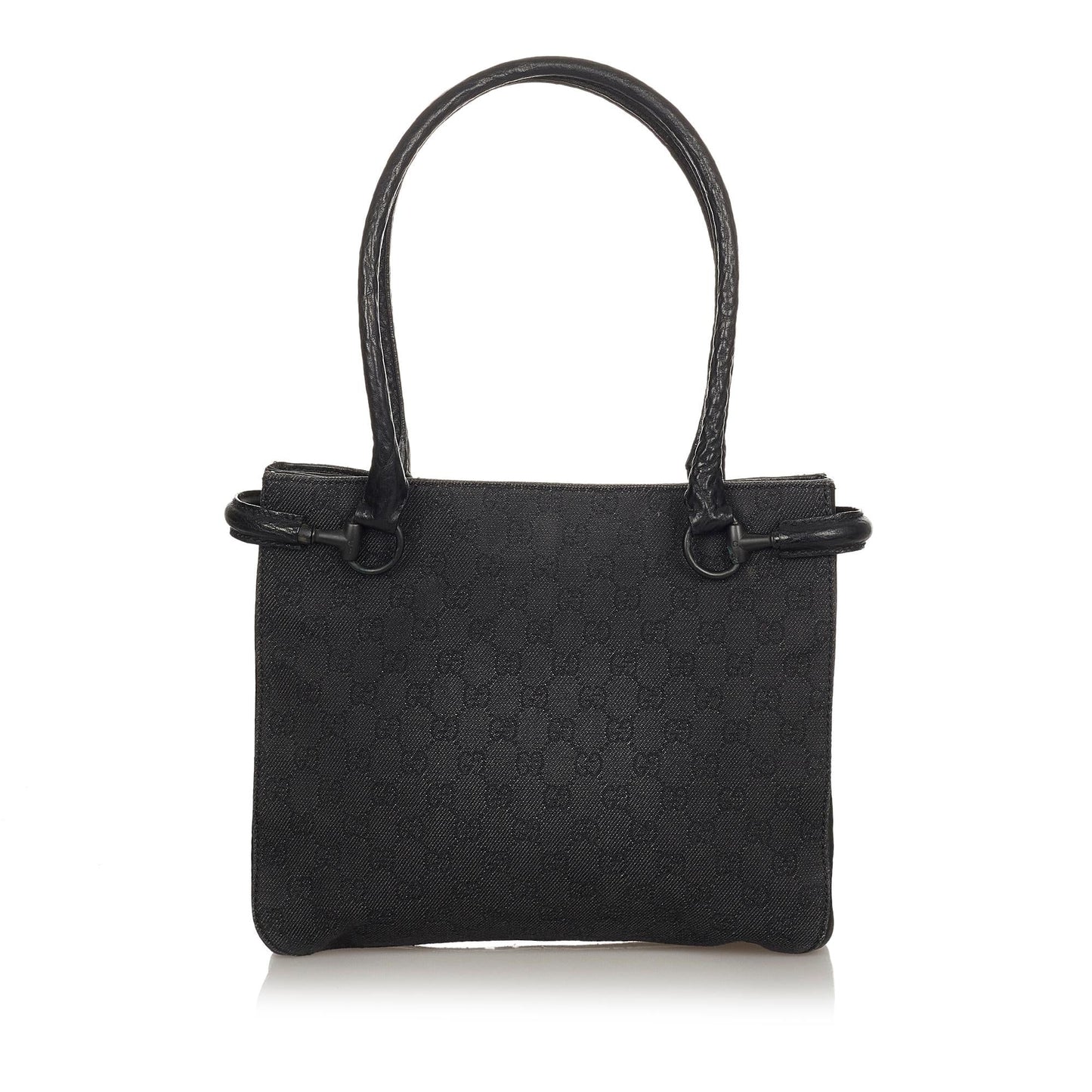 Gucci Horsebit Canvas Shoulder Bag (SHG-7Ier59)