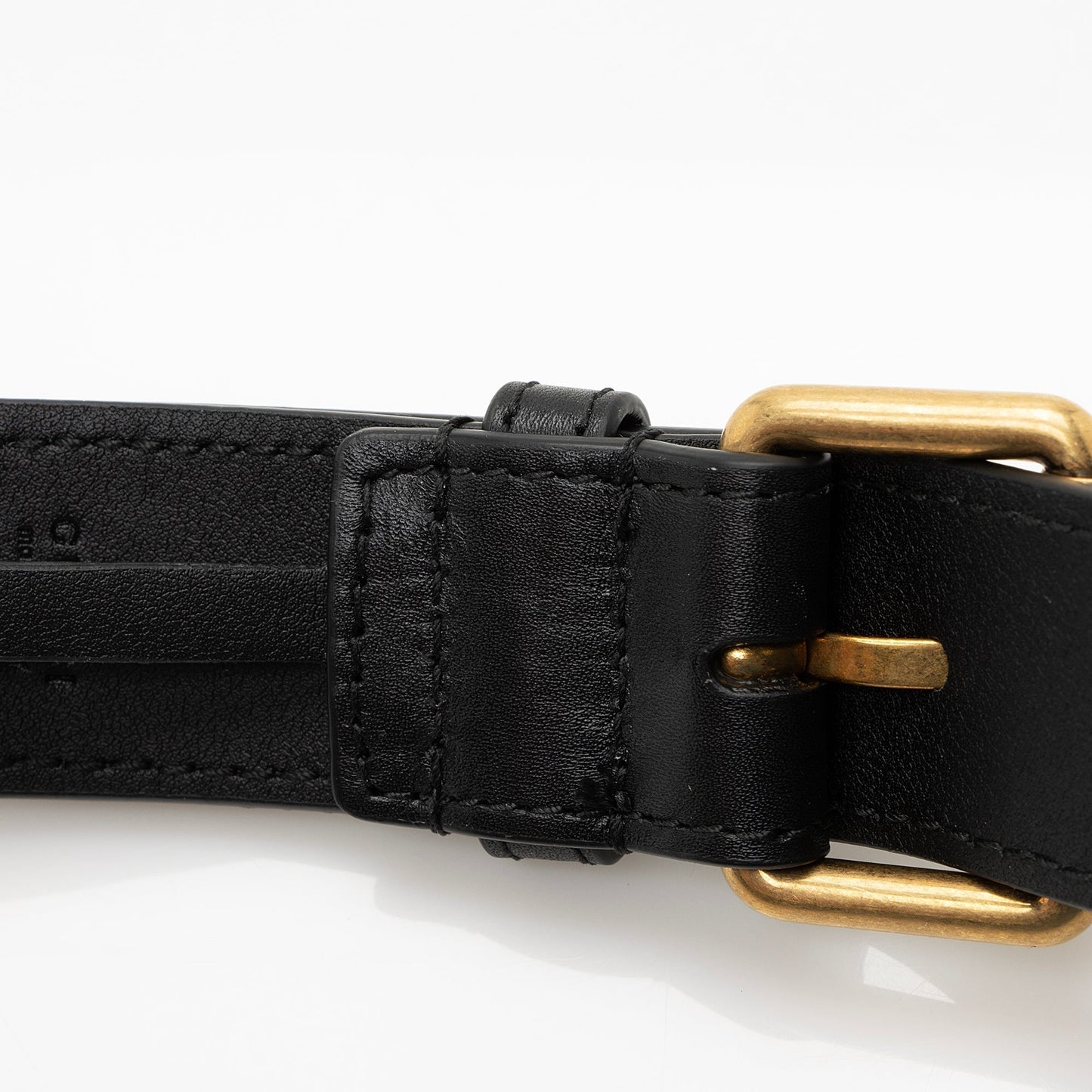 Gucci Matelasse Leather GG Marmont Belt Bag - Size 34 / 85