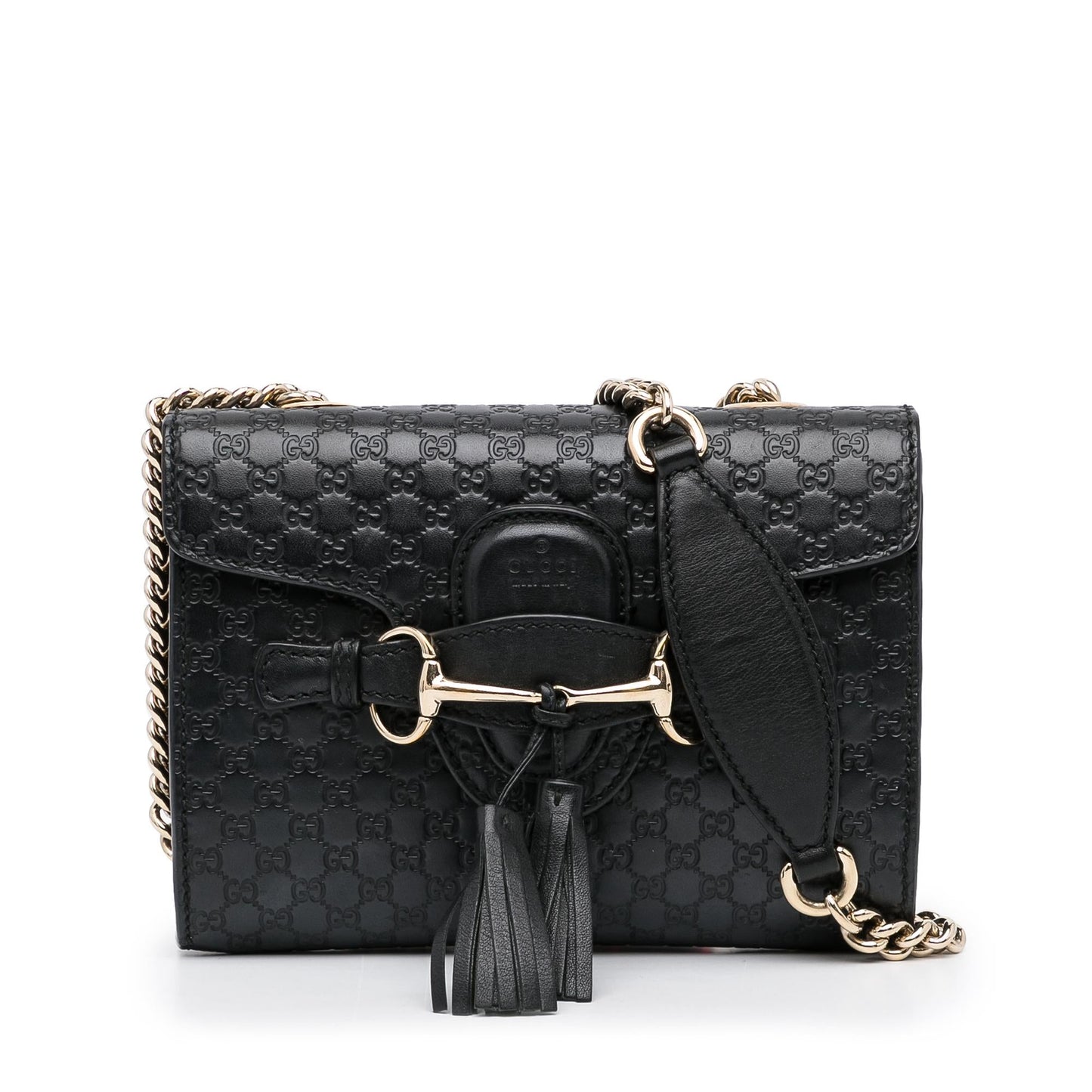 Gucci Mini Microguccissima Emily Crossbody Bag (SHG-JHzrWD)