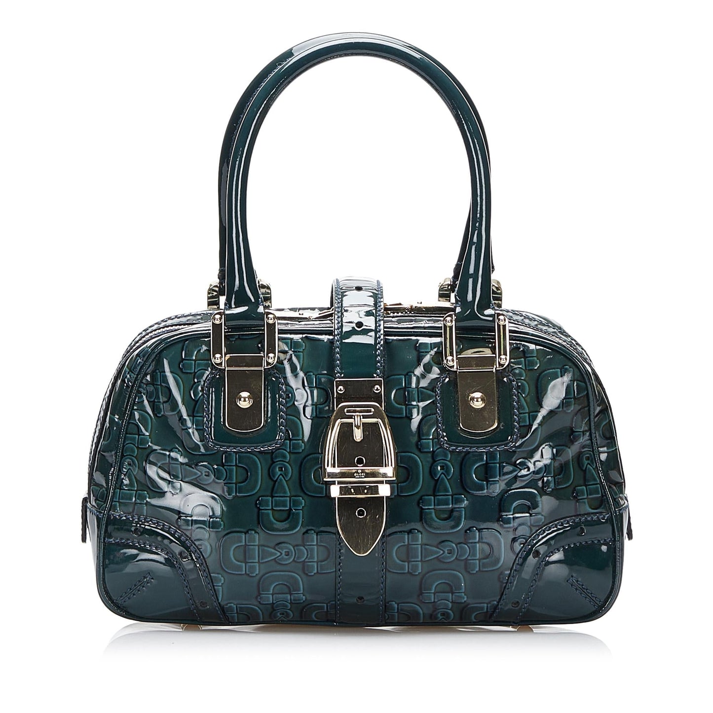 Gucci Patent Horsebit Handbag (SHG-eObUnw)