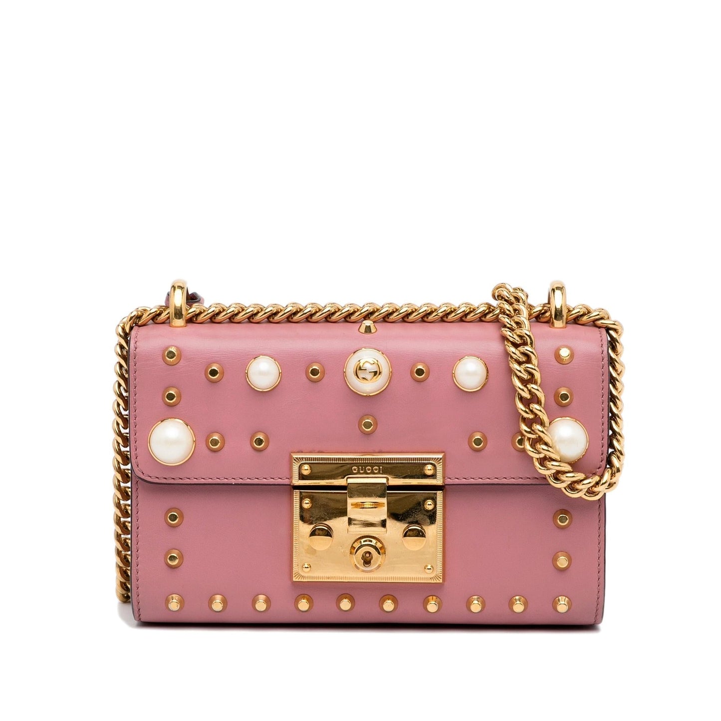 Gucci Pearl Studded Padlock (SHG-r5jgoa)