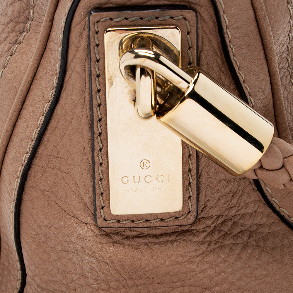 Gucci Pebbled Leather Medium Bella Hobo - FINAL SALE