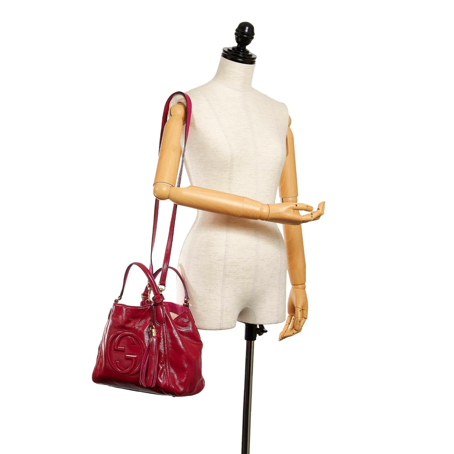 Gucci Soho Patent Leather Satchel