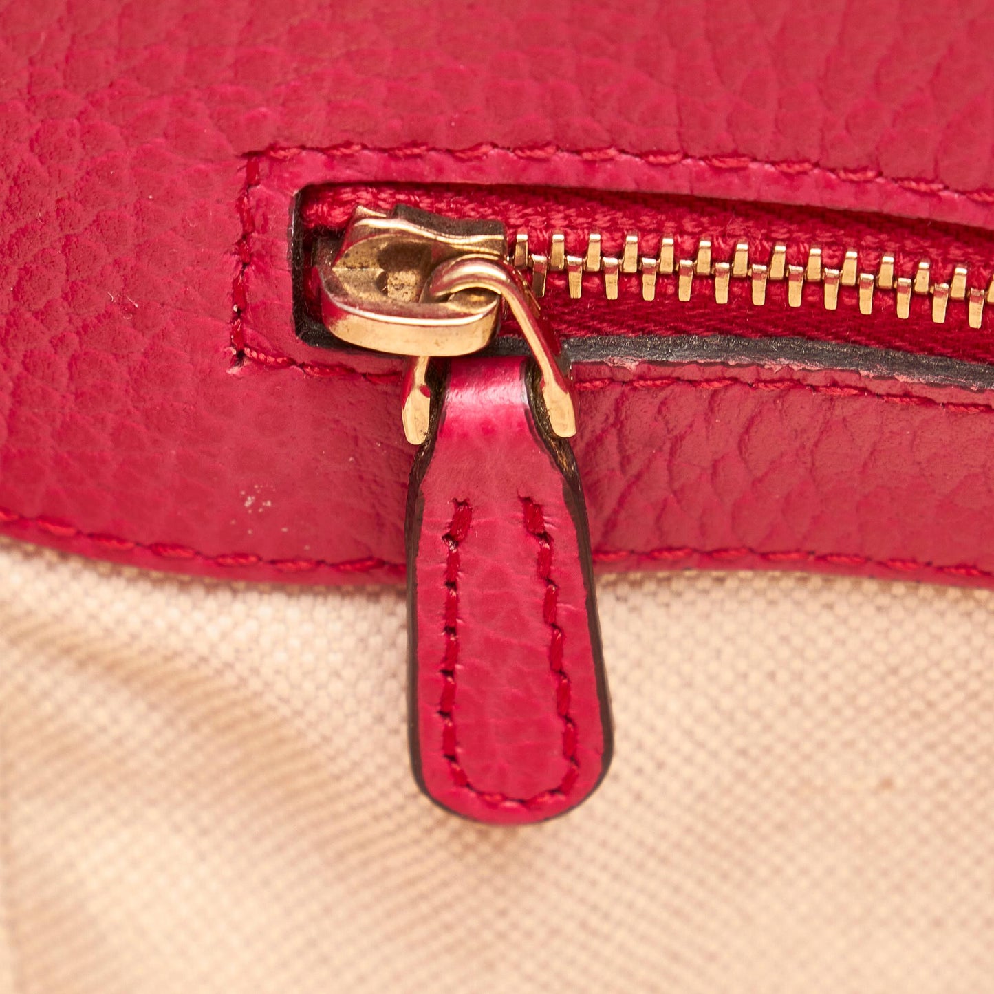 Gucci Swing Leather Tote Bag