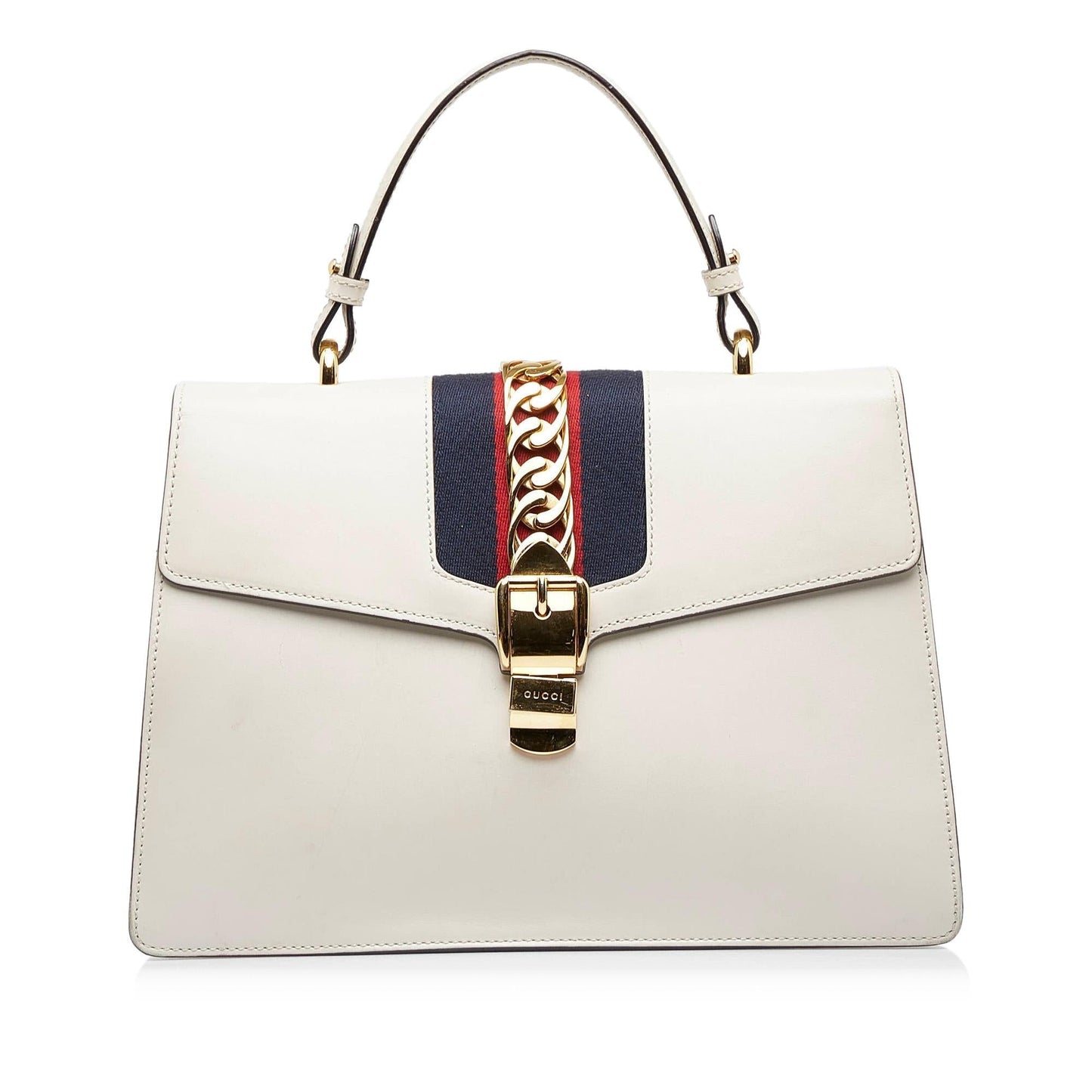 Gucci Sylvie Web Satchel (SHG-RIchpP)