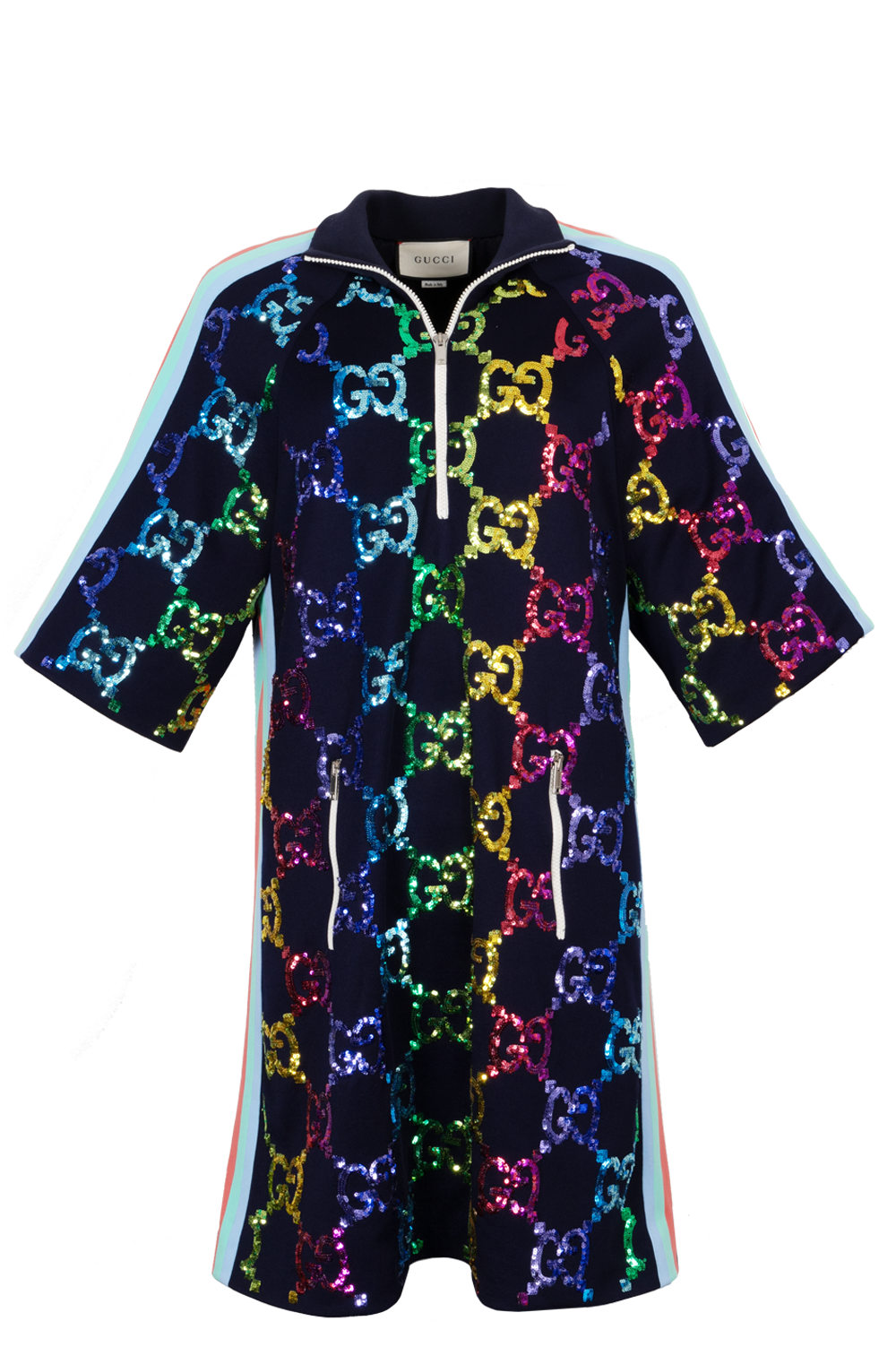 GUCCI GG Dress Sequins Rainbow