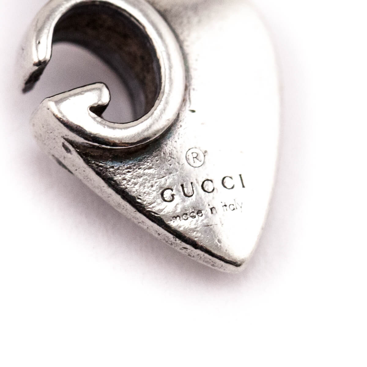 Gucci Sterling Silver Charm Bracelet