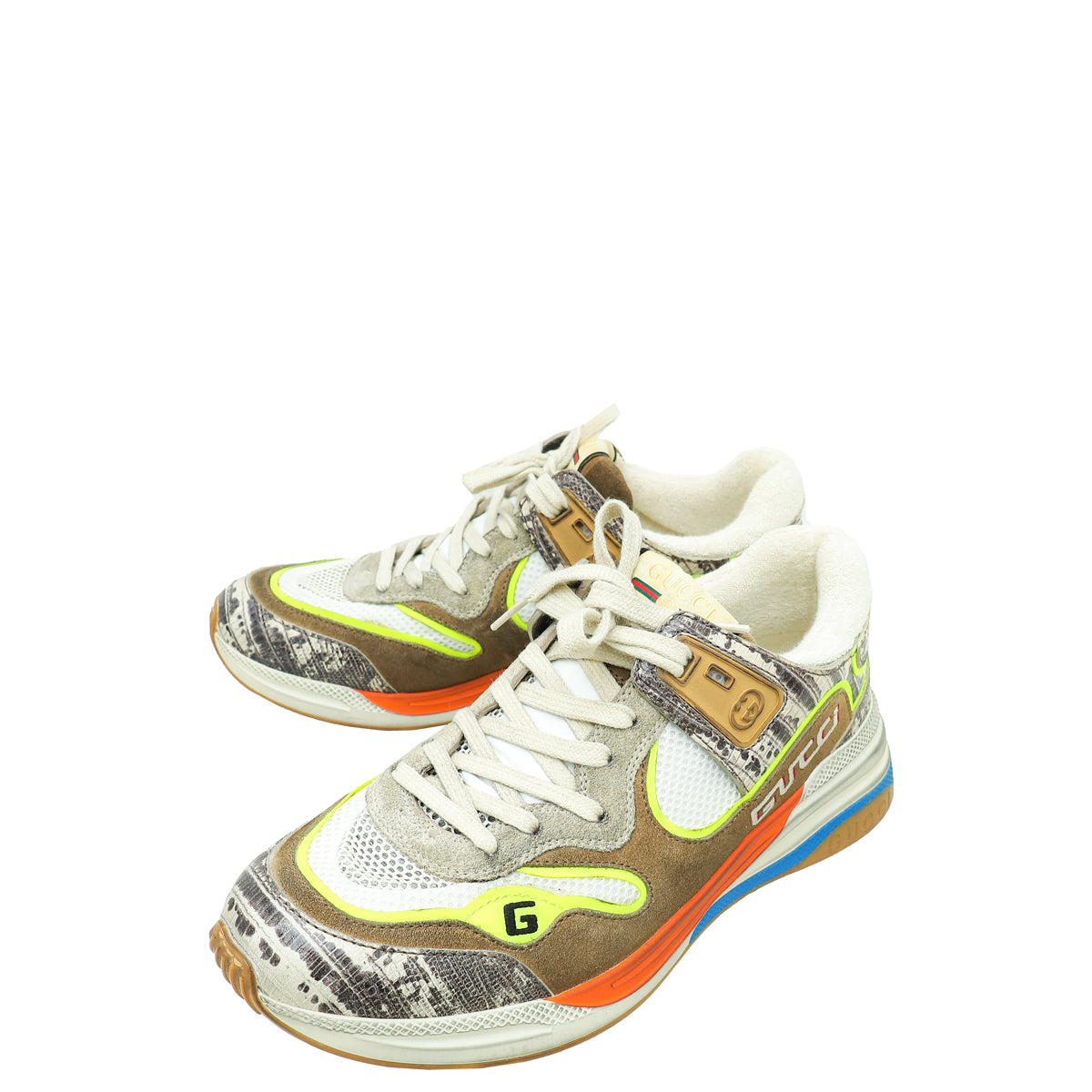 Gucci Multicolor Tejus Printed Women's Ultrapace Sneaker 39