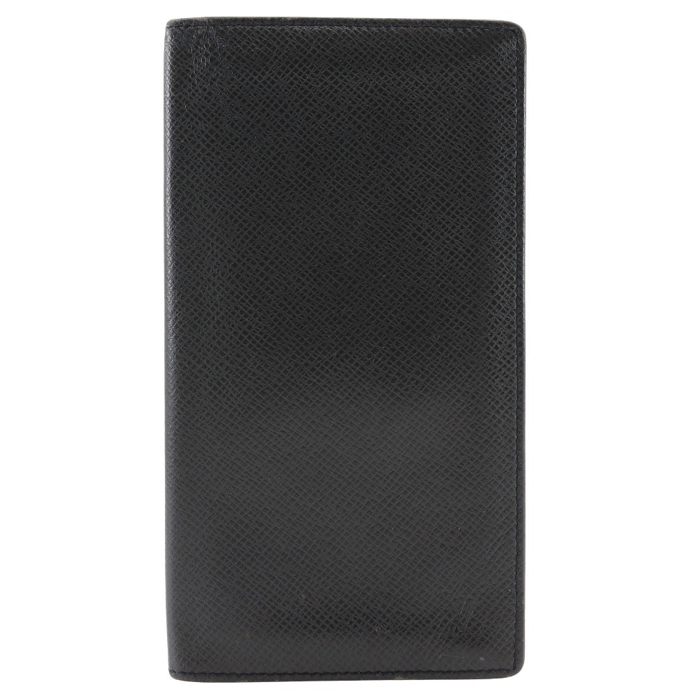LOUIS VUITTON Bill Compartment M31002 Taiga black Porto Cartes Crdit