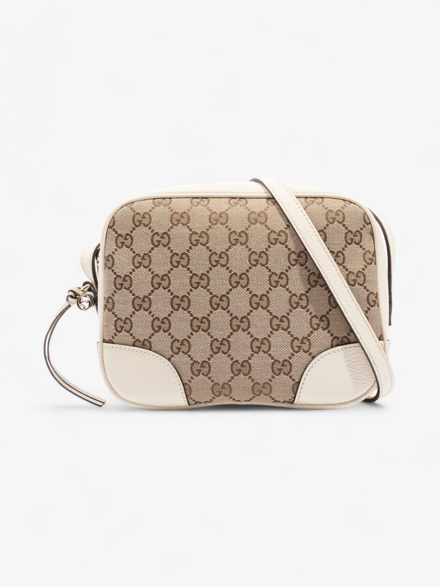Gucci Bree Beige And Ebony GG Supreme Canvas