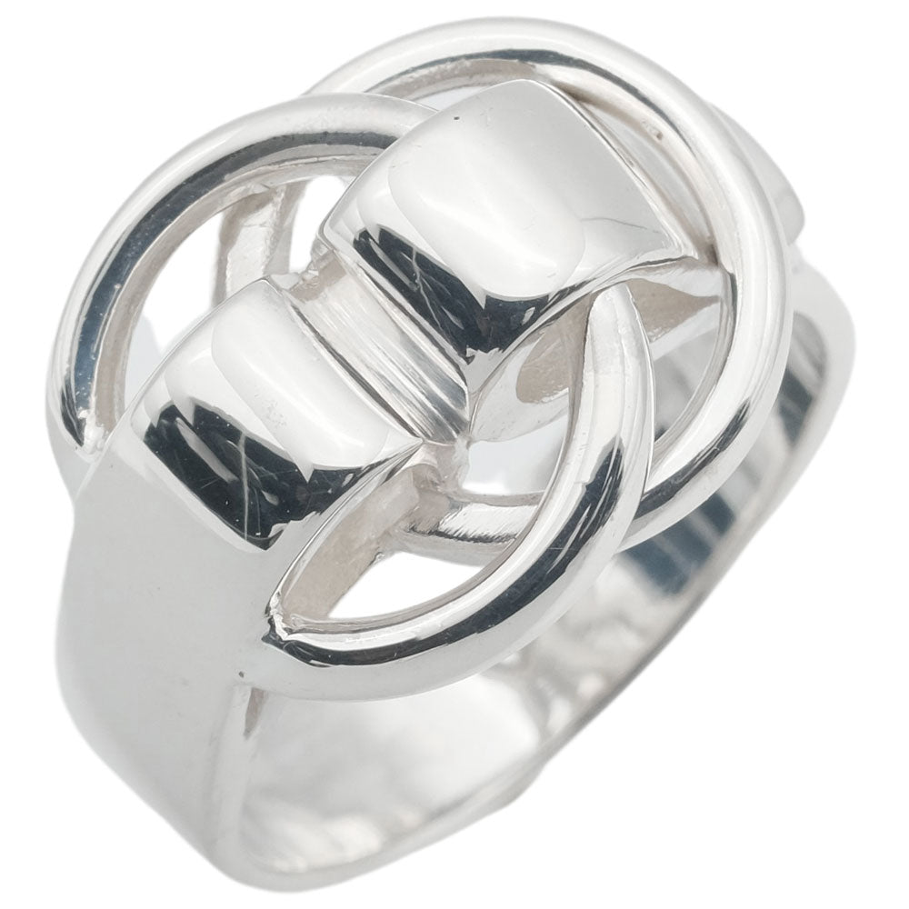 HERMES Ring Silver925 Silver Douzano Women Used