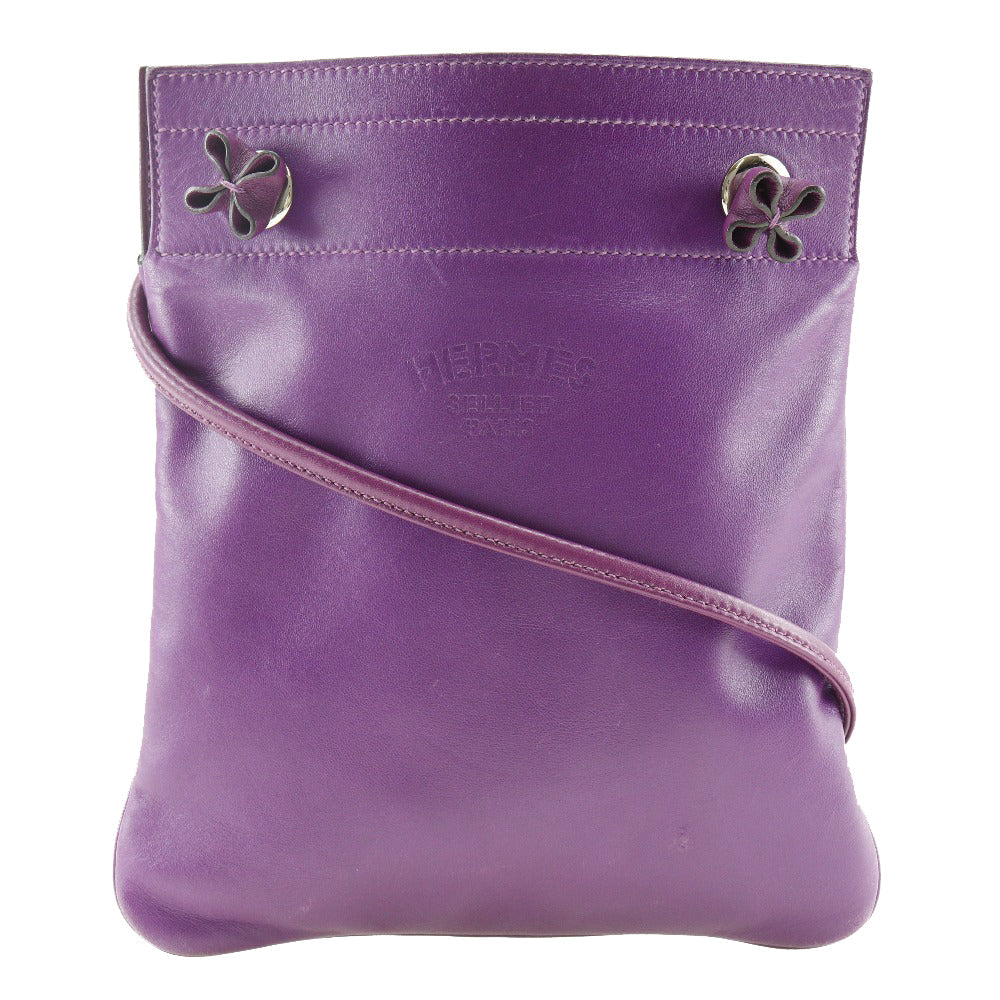 HERMES Shoulder Bag Vaux Swift purple Aline Mini Women Used