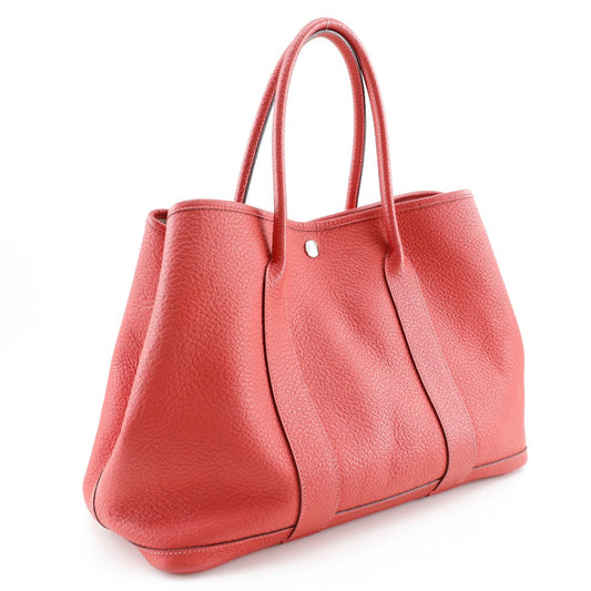 HERMES Tote Bag Negonda Red Garden party PM