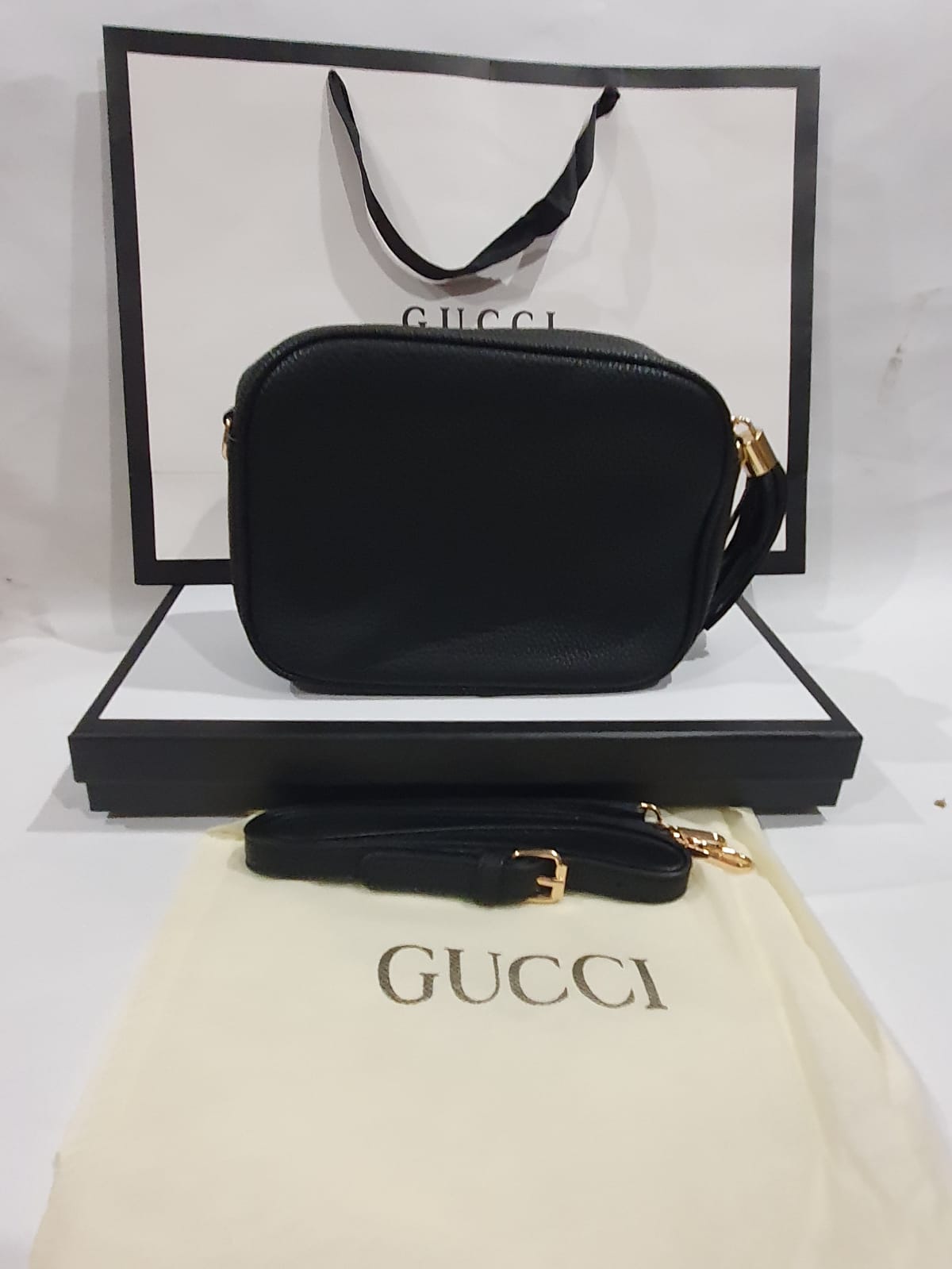 Gucci Disco Soho Handbag (Detachable Strap )