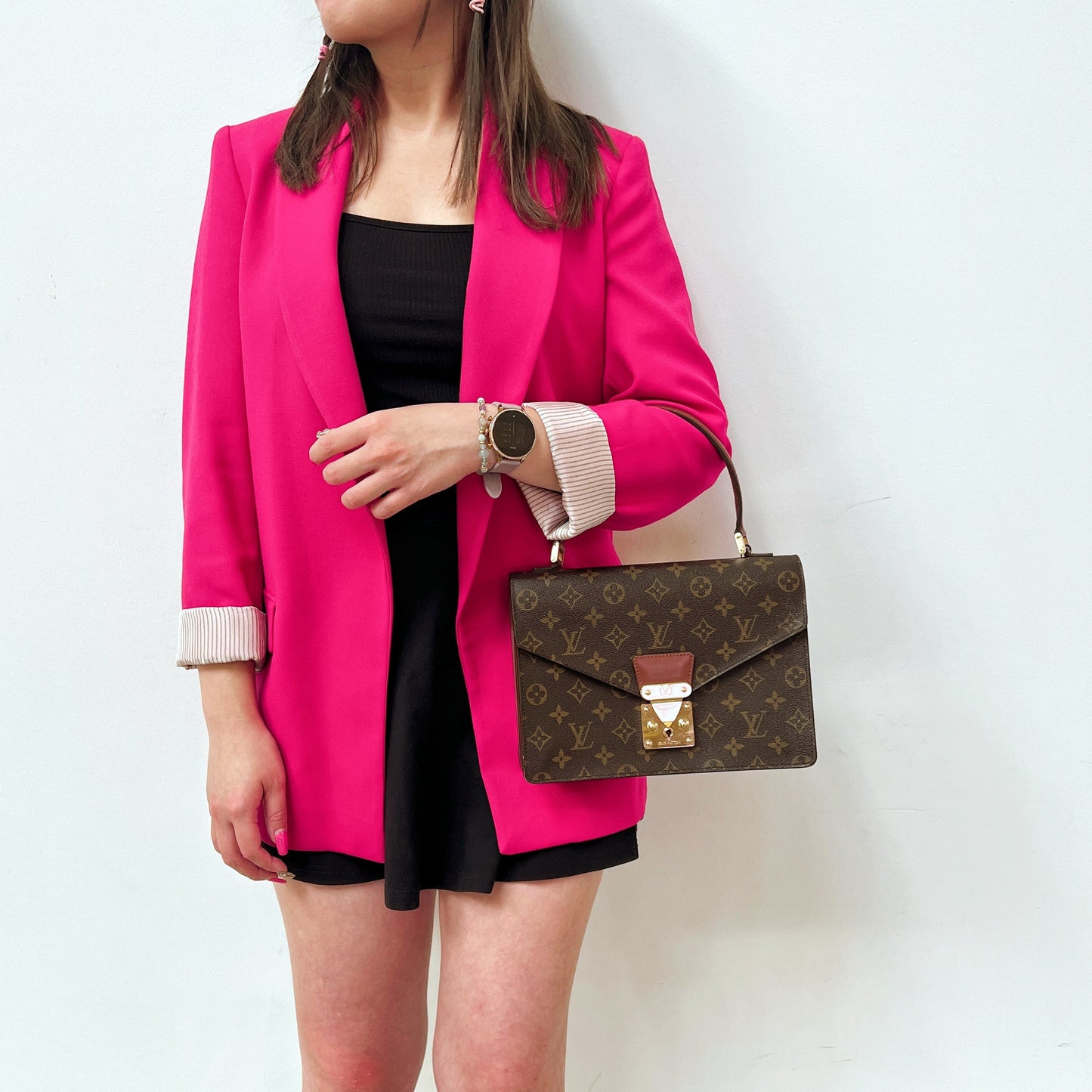 Louis Vuitton Concorde Leather Handbag TWS