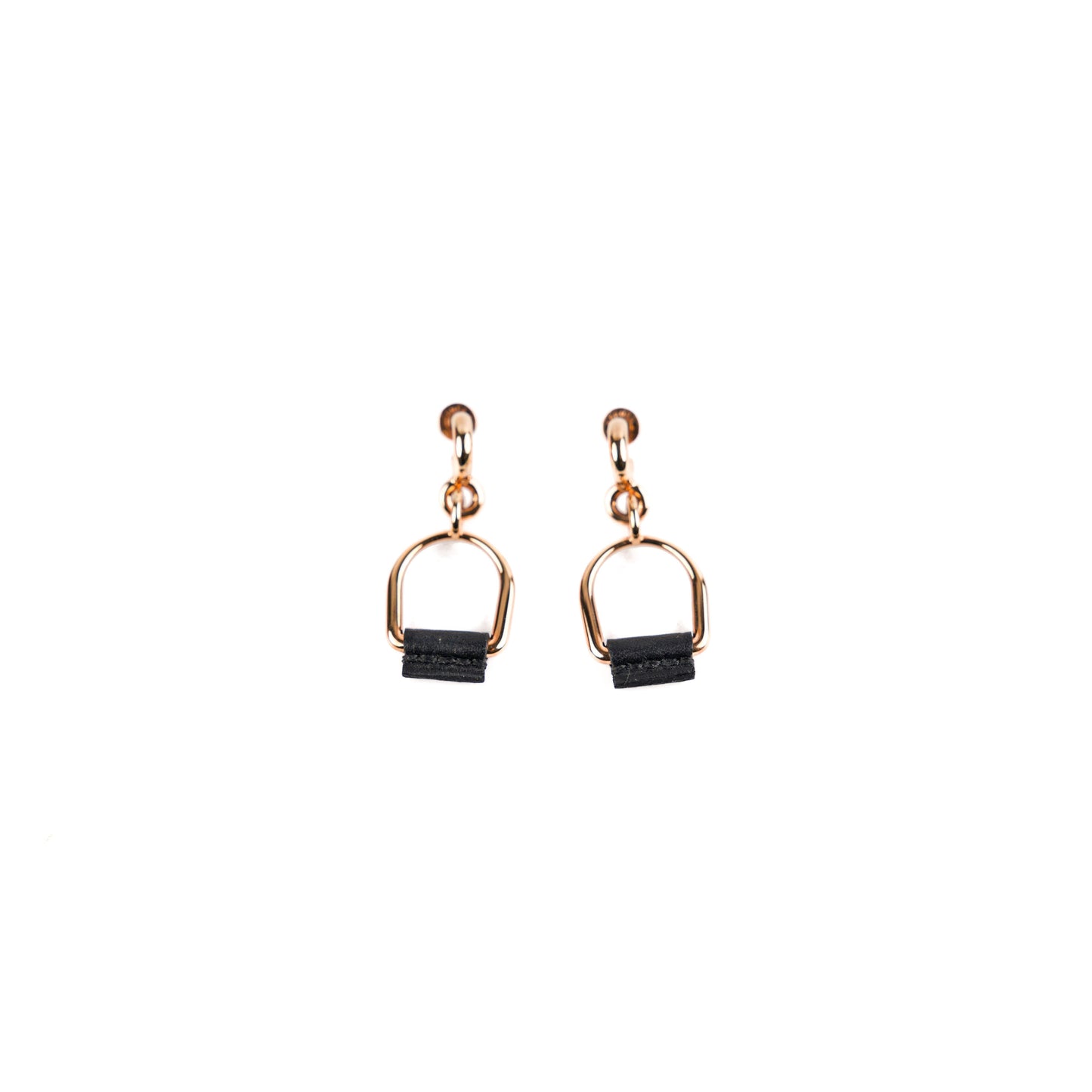 Hermes Boucles D'Oreilles PM Noir