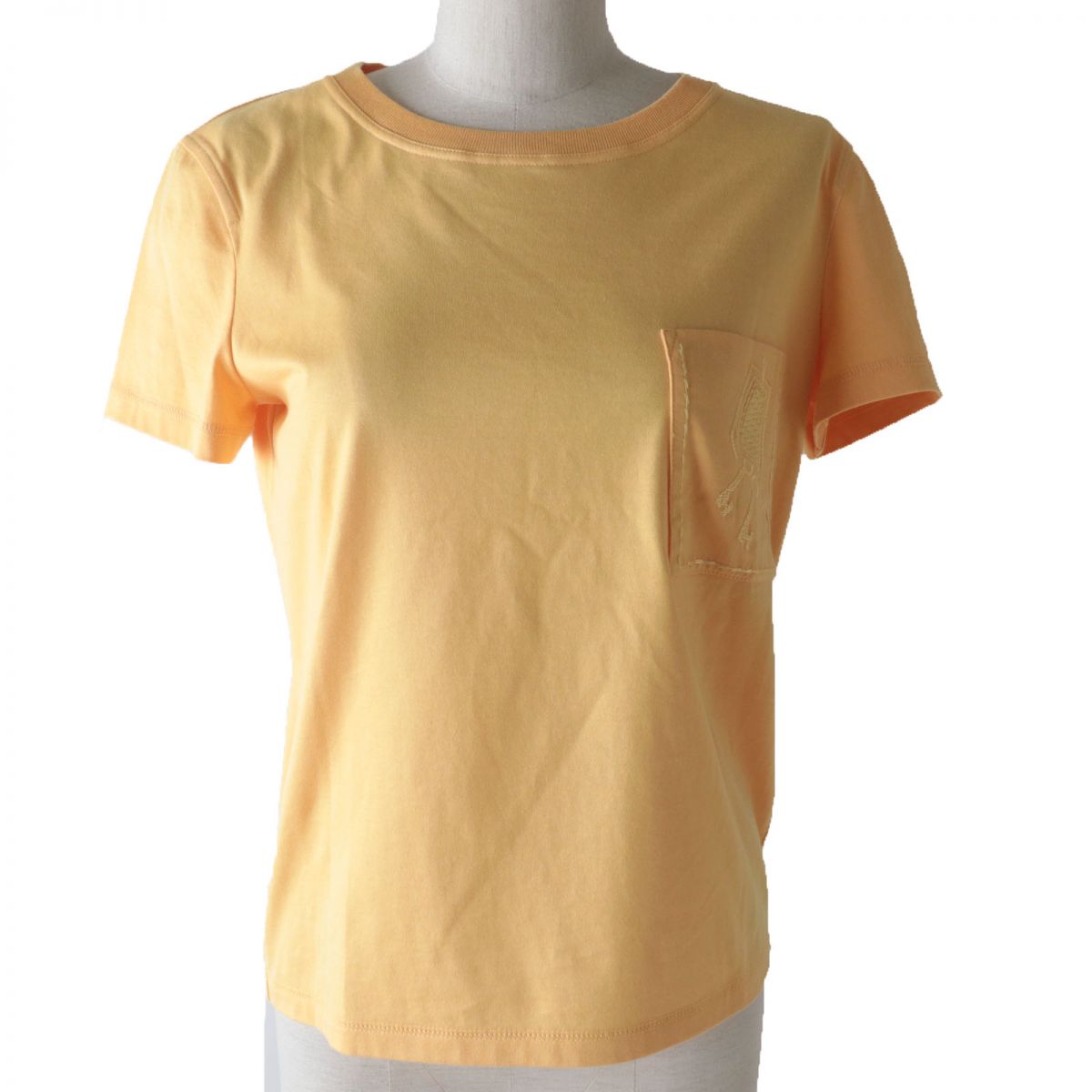 HERMES Cut cotton Orange 34