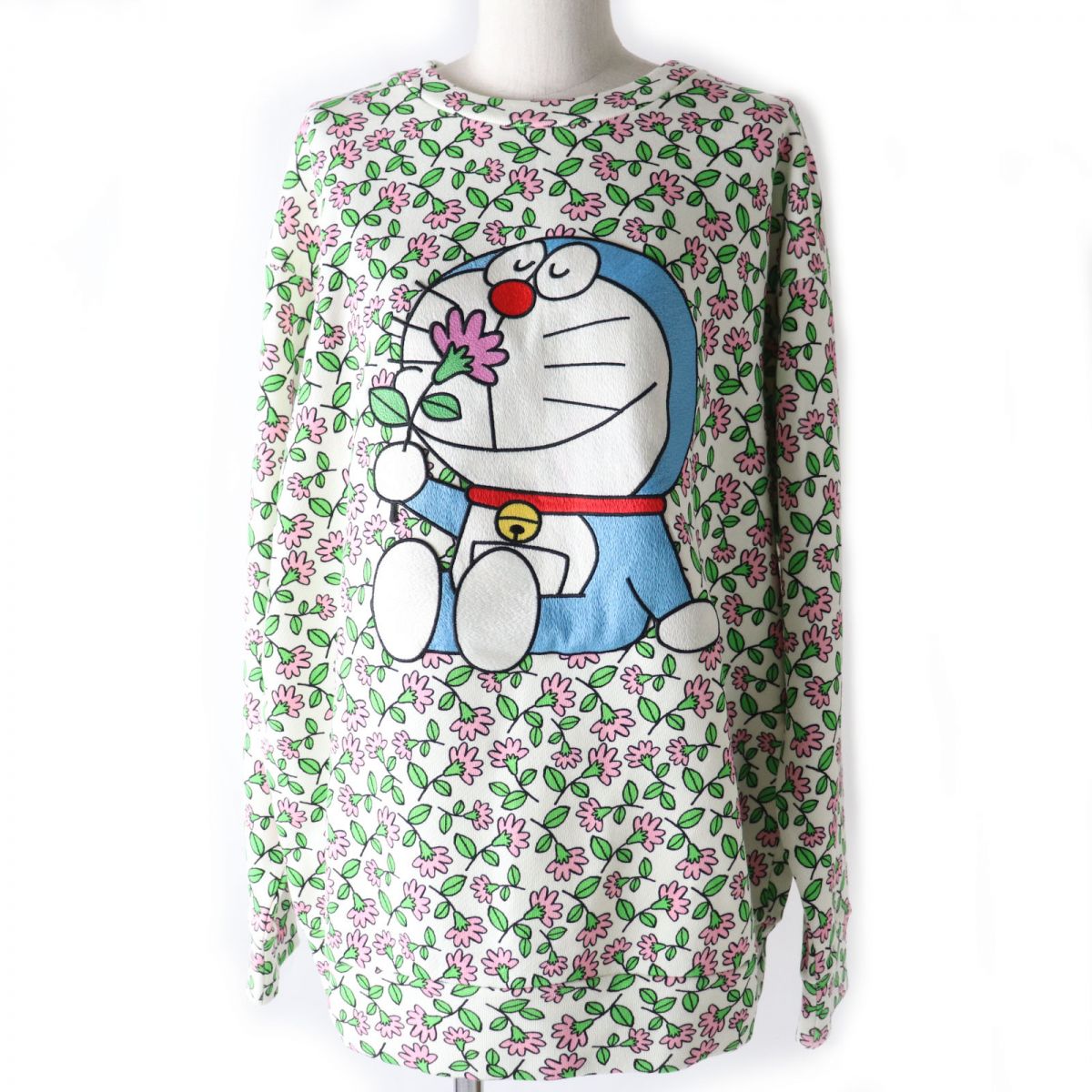 GUCCI sweat Main: 100% cotton, Part: 100% polyester White type Women M Used