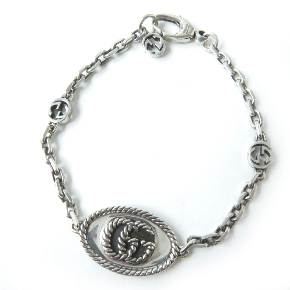 GUCCI bracelet Main�FAG925 Silver Women 16 Used