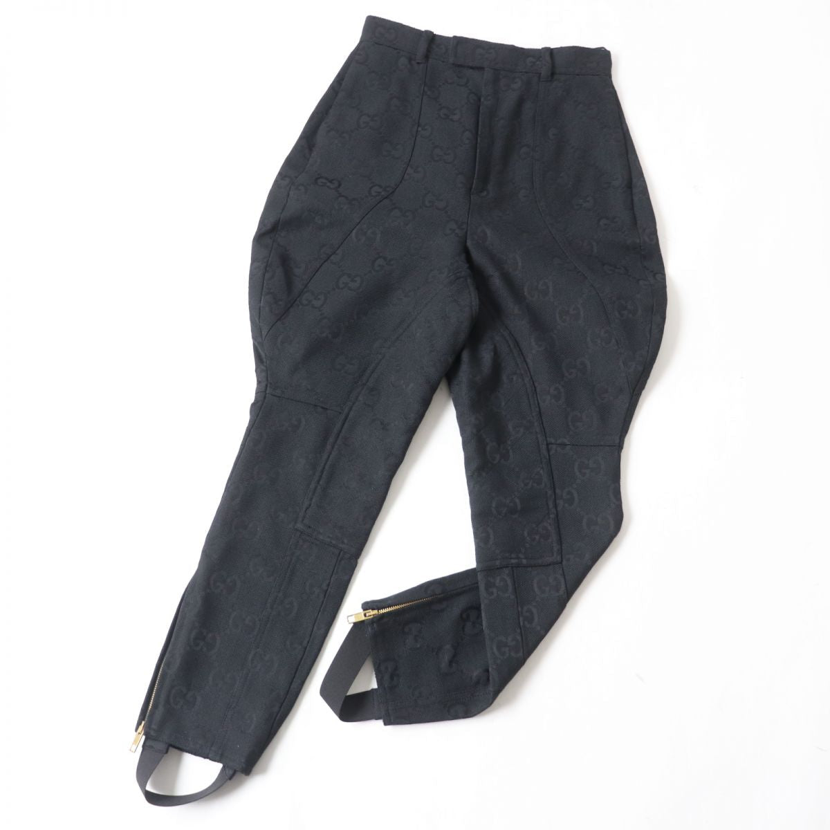 GUCCI Pants Main: 70% cotton, Main: 30% polyester black Women 36 Used