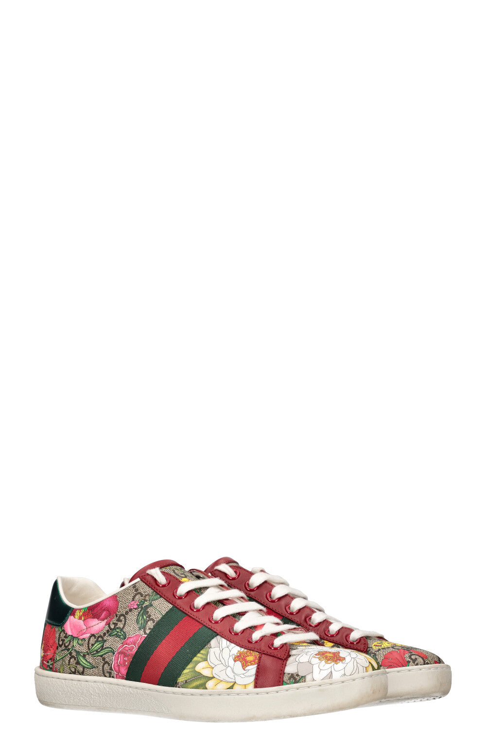 GUCCI Ace Supreme Floral Sneaker