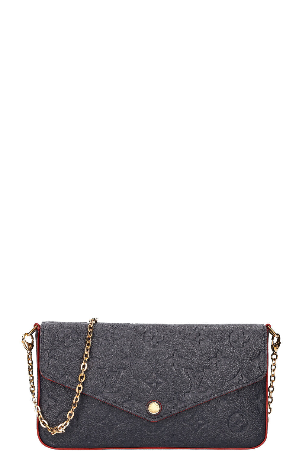 LOUIS VUITTON Felicie Pochette MNG Empreinte Navy